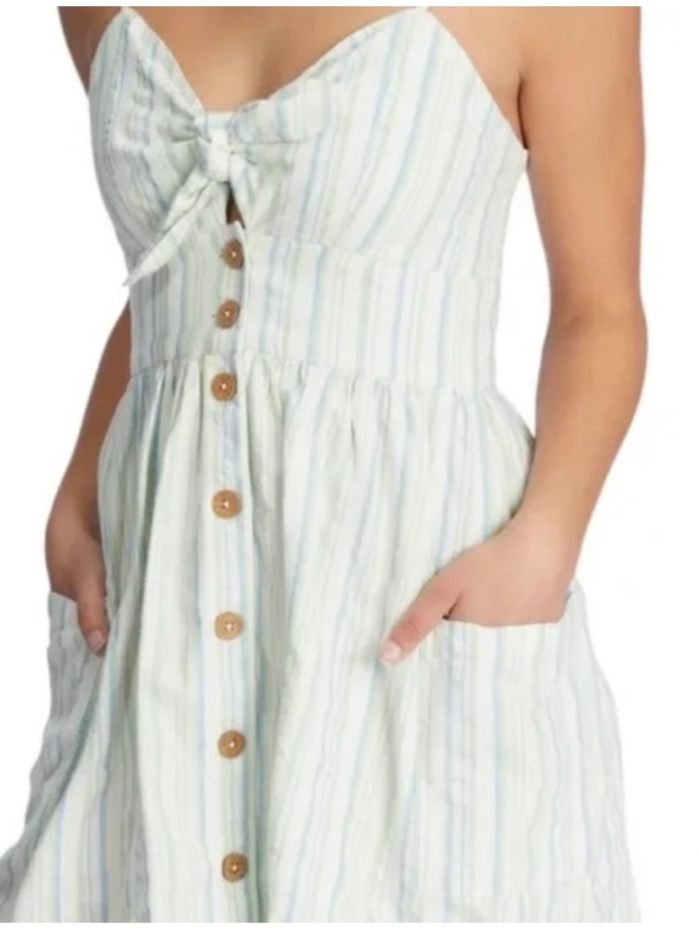 NWT Roxy Under Cali Stripe Dress MSRP $60